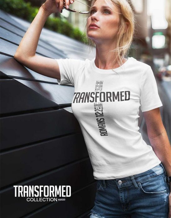 transformed white tshirt