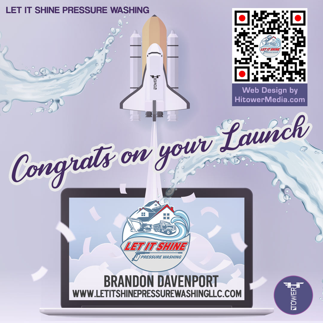 Web Design Let It Shine Pressure Washing